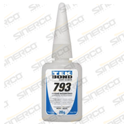 Imagen de ADHESIVO INSTANTÁNEO 793 TEKBOND 20G TUBO APLICADOR B
