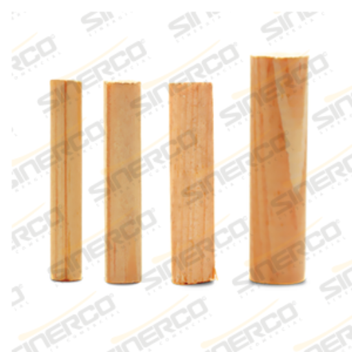 Imagen de TAQUETE DE MADERA 3/8" (BOLSA C/100 PZ.)