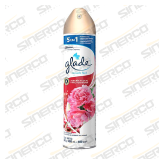 Imagen de GLADE AEROSOL 345G/ 400ML FRUTOS ROJOS