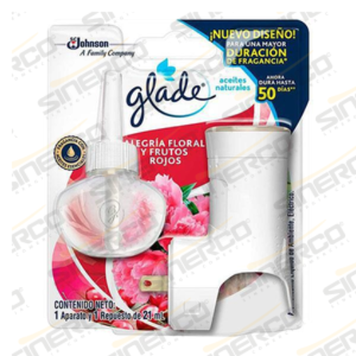 Imagen de GLADE PLUG INS ACEITES NATURALES 21ML FRUTOS ROJOS