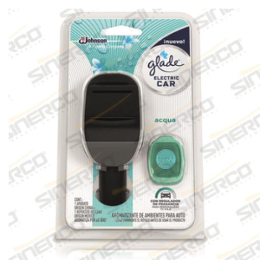 Imagen de GLADE ELCTR CAR APARATO + REFILL 3.2ML AQUA