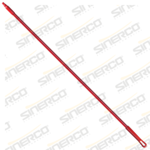 Imagen de CASTOR 1904-FR BASTON F.DE VIDRIO 1"X1.20M ROJO PUNTA PLASTICA DE POLIPROPILENO