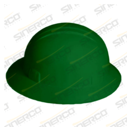 Imagen de CASCO ALA ANCHA DIELECTRICO VERDE
