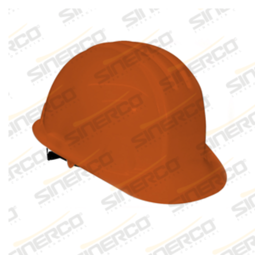 Imagen de CASCO NARANJA DE MATRACA 4 PUNTOS MUNDIAL-INFRA